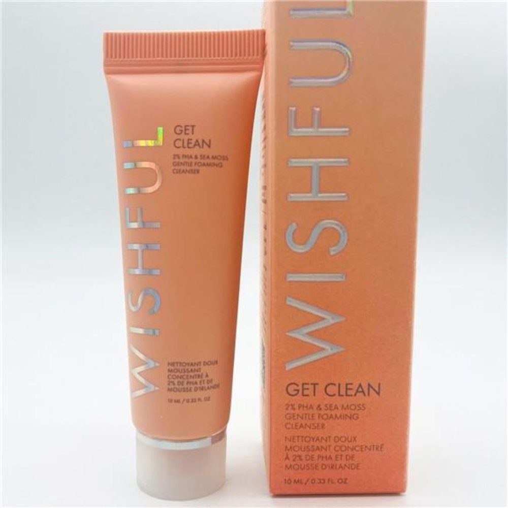 Wishful Get Clean 2% PHA Foaming Cleanser Travel Size 10 ml